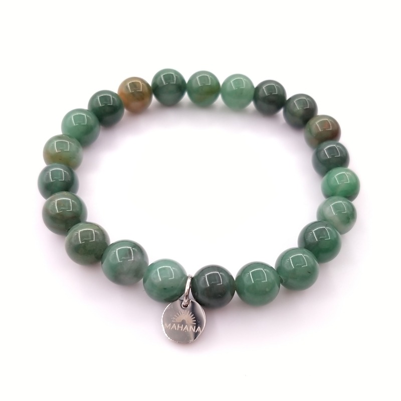 Bracelet Jade Africain 8mm