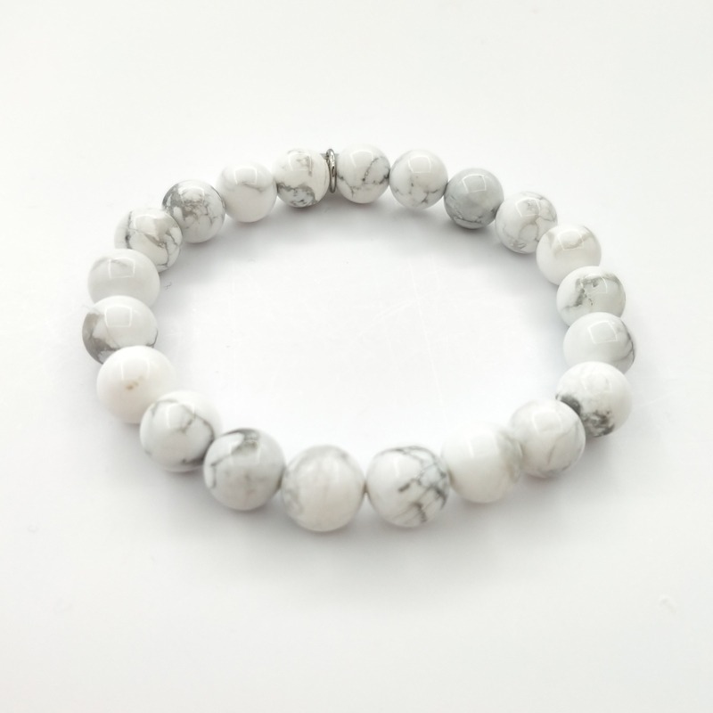 Bracelet Howlite 8mm