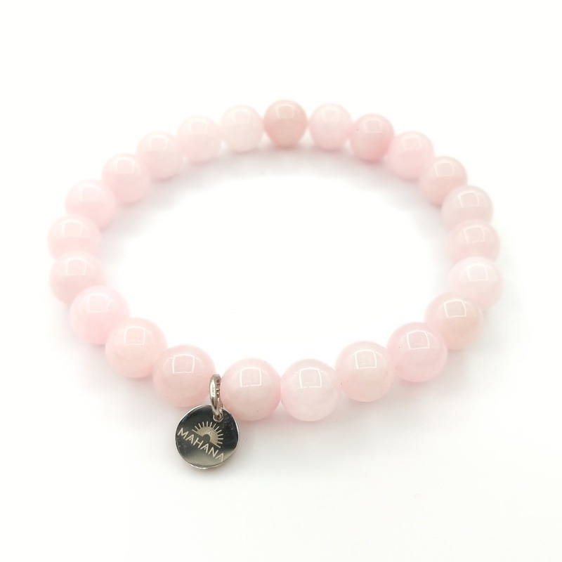 Bracelet Quartz Rose 8mm