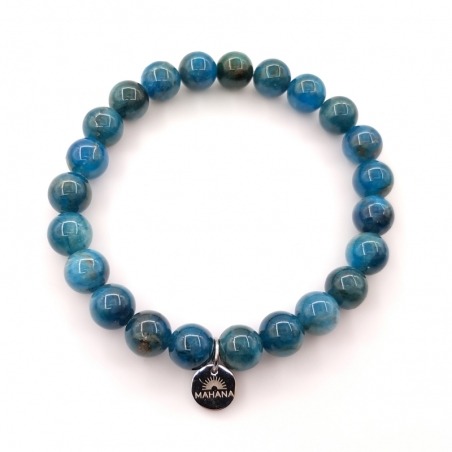 Bracelet Apatite Bleue 8mm