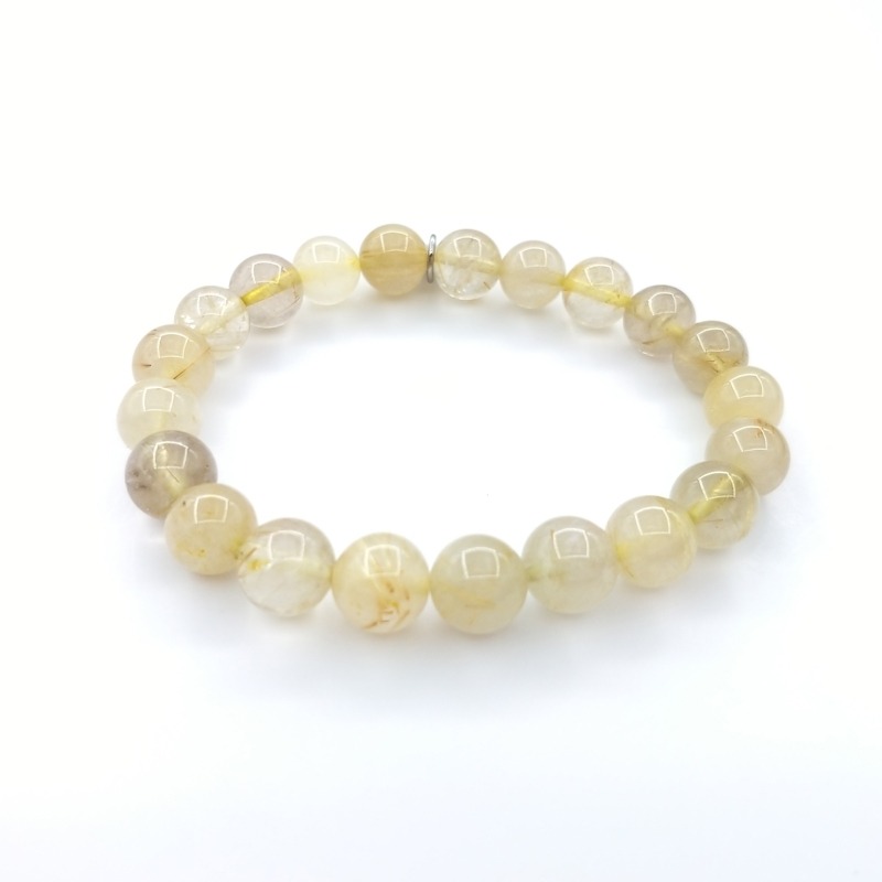 Bracelet Quartz Rutile Doré