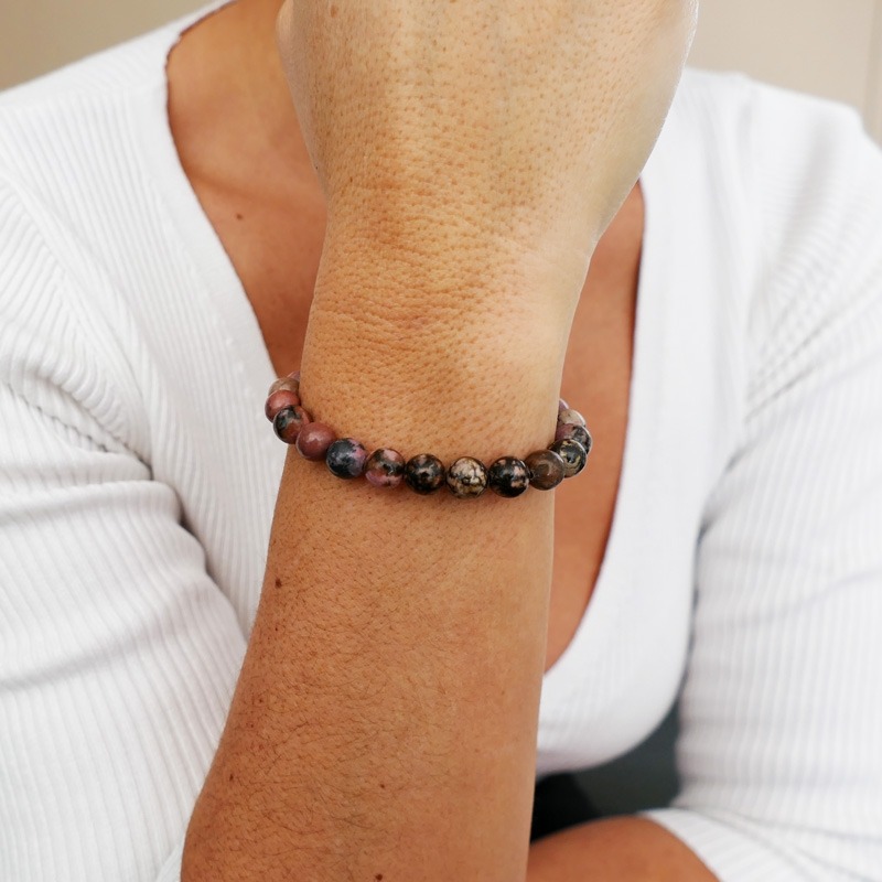 Bracelet Rhodonite 8mm