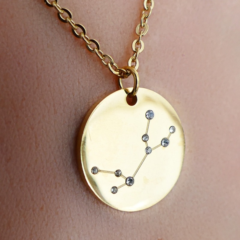 Collier Signe Astrologique Taureau