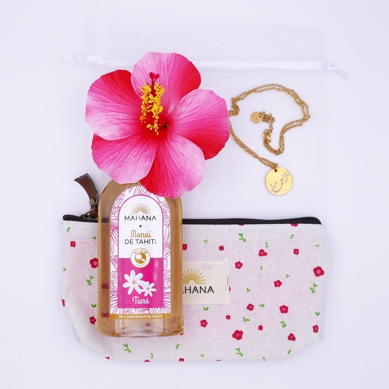 ❤️ Coffret Cadeau Original Femme Monoï Parfumé Monoï Tiaré