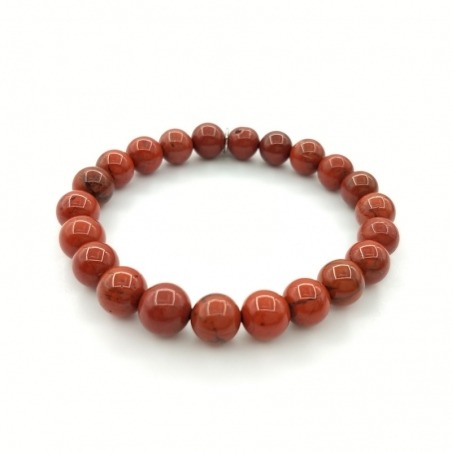 Pulsera de jaspe rojo