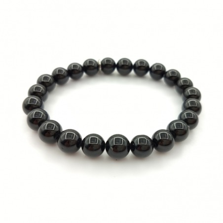 Bracelet Tourmaline Noire 8mm