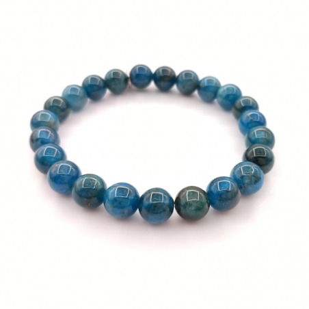 Bracelet Apatite Bleue 8mm