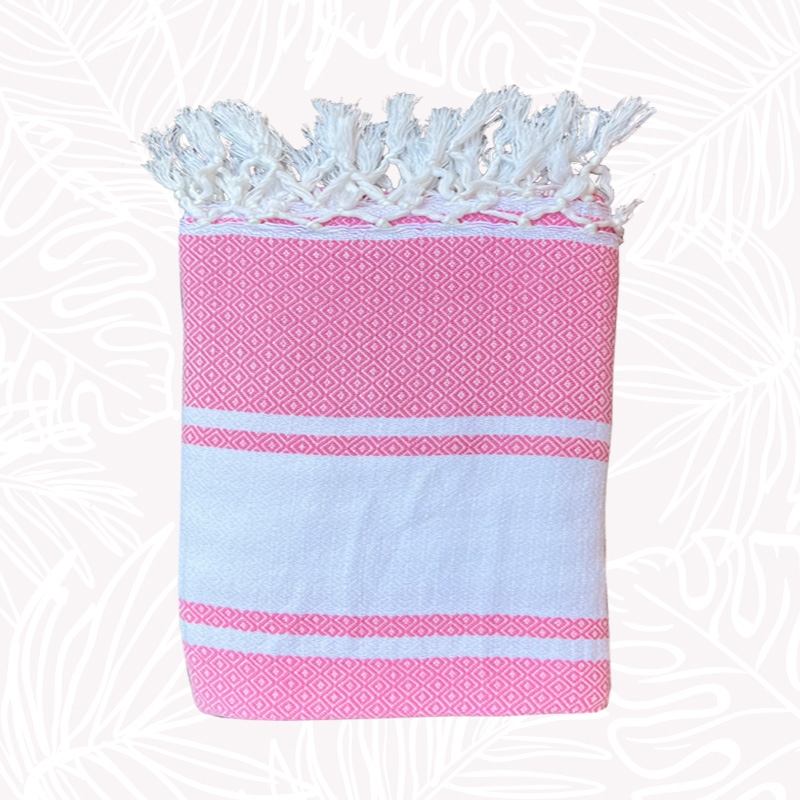 Strandtuch Fouta Rosa Groß