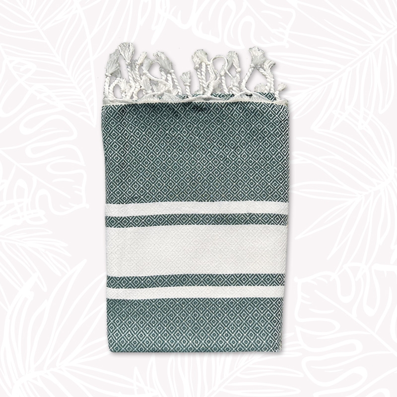 Toalla Fouta de Playa Verde XL