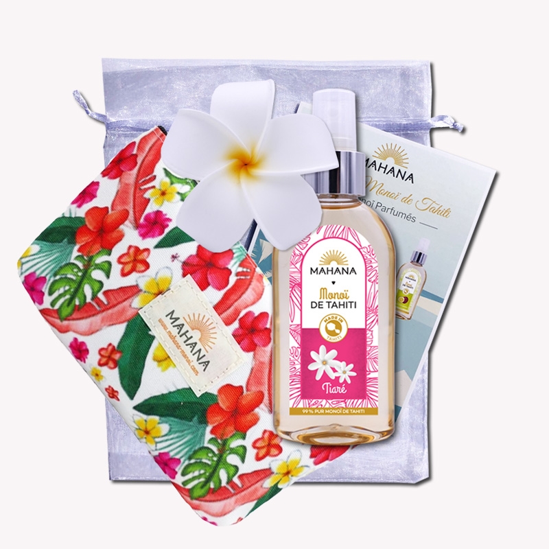 Coffret Cadeau Monoï Tiaré