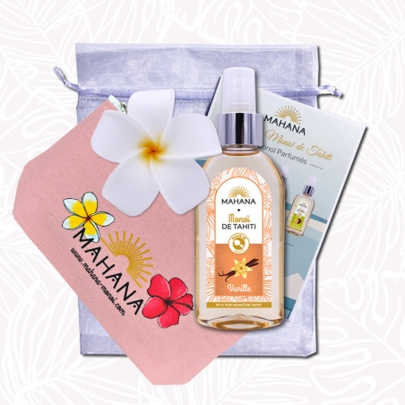 Caja de Monoï de vainilla Mahana