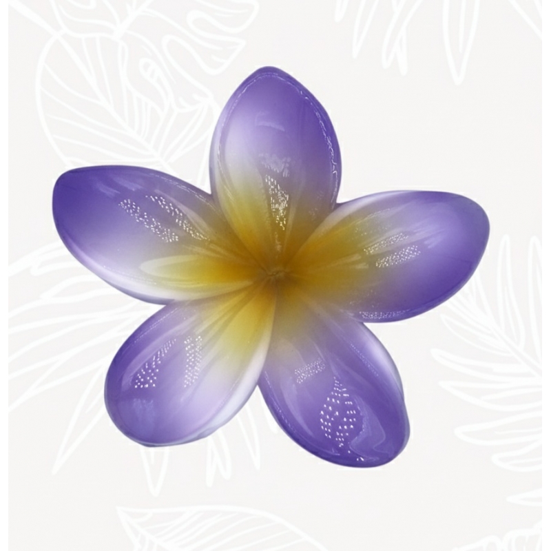 Pince Fleur Cheveux Violette