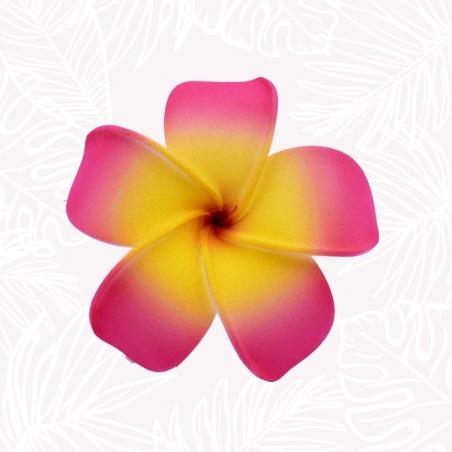 Flor de Cabello Frangipani Rosa