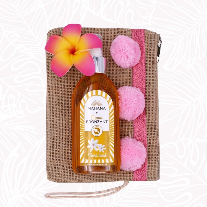 Geschenkbox für den Muttertag mit Bräunungseffekt